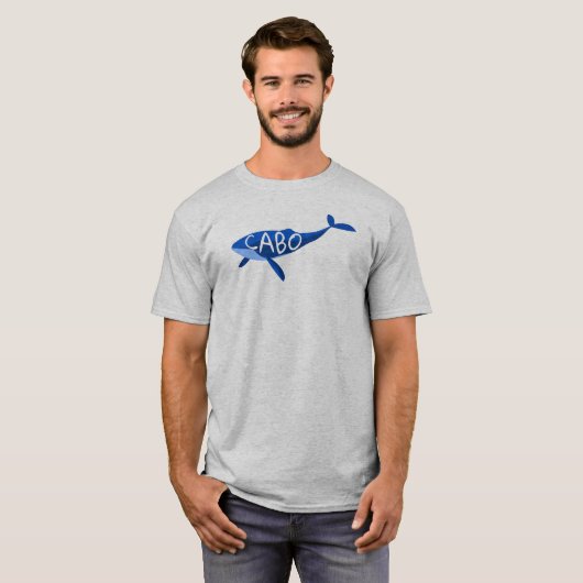 Cabo Mexico Whale T-Shirt (Vorne ganz)