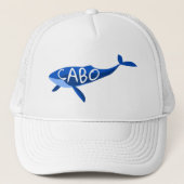Cabo Mexico Whale Truckerkappe (Vorderseite)