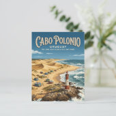 Cabo Polonio Postkarte (Stehend Vorderseite)