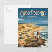 Cabo Polonio Postkarte (Vorne/Hinten)