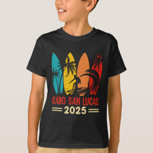 Cabo San Lucas 2025 Reise Tropischer Palmenbaum Su T-Shirt