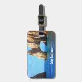 Cabo San Lucas Arch Beach Mexiko Gepäckanhänger (Vorderseite vertikal)