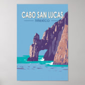 Cabo San Lucas Arch Mexiko Kunst, Dichtung und Mus Poster (Vorne)
