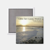 Cabo San Lucas Aussicht von Sunset Da Mona Lisa Magnet (Vorderseite/Rückseite)