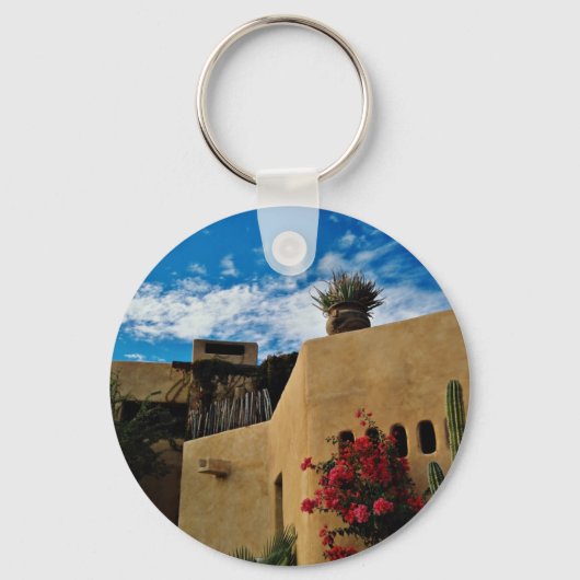 Cabo San Lucas, Baja, Mexiko Blume Schlüsselanhänger (Vorderseite)