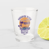 Cabo San Lucas Beach Mexico | Mexican Paradise Schnapsglas (Vorderseite)