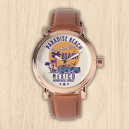 Cabo San Lucas Beach Mexico | Tropical Adventure Armbanduhr