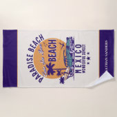 Cabo San Lucas Beach Mexico | Tropical Beach Strandtuch (Vorderseite)