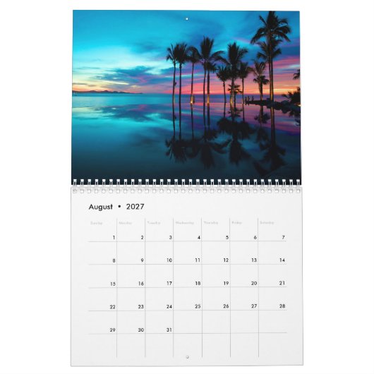 Cabo San Lucas Calendar Kalender (Aug 2027)
