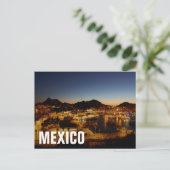 Cabo San Lucas Cityscape bei Sunset, Mexiko Postkarte (Stehend Vorderseite)