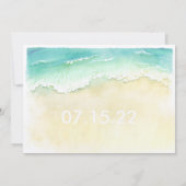 Cabo San Lucas | El Arco | HOCHZEIT IN URLAUBSORT Einladung (Rückseite)