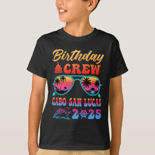 Cabo San Lucas Geburtstags-Crew-Urlaub-Kreuzfahrt T-Shirt