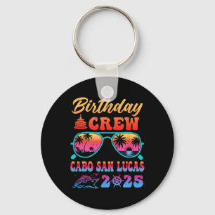 Cabo San Lucas Geburtstags-Crew-Urlaubskreuzfahrt Schlüsselanhänger