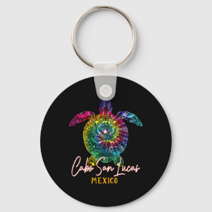 Cabo San Lucas Gefärbte Krawatte Sea Turtle Matchi Schlüsselanhänger