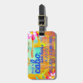 CABO SAN LUCAS Gepäckanhänger (Vorderseite vertikal)