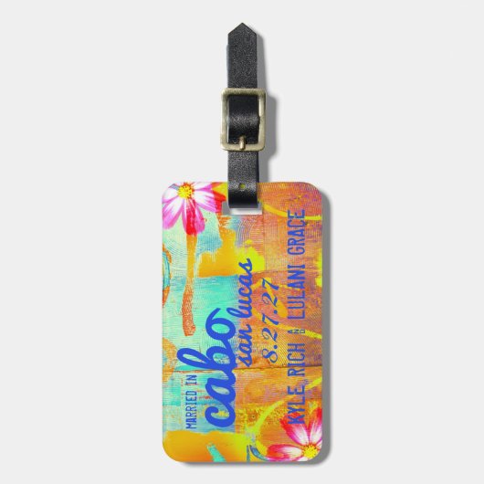 CABO SAN LUCAS Gepäckanhänger (Vorderseite vertikal)