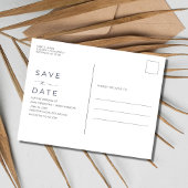 Cabo San Lucas Hochzeit in Urlaubsort Save the Dat Ankündigungspostkarte