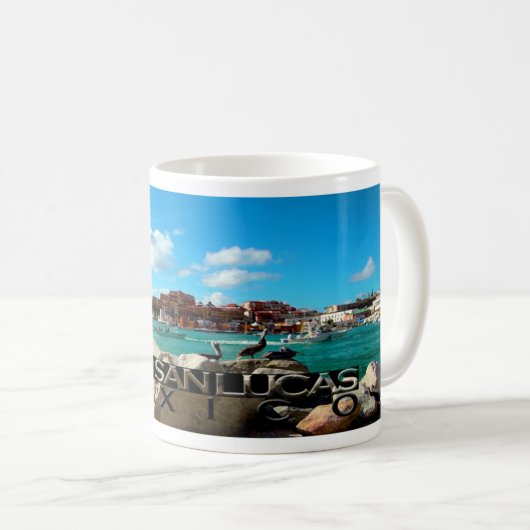 Cabo San Lucas Kaffeetasse (VorderseiteRechts)