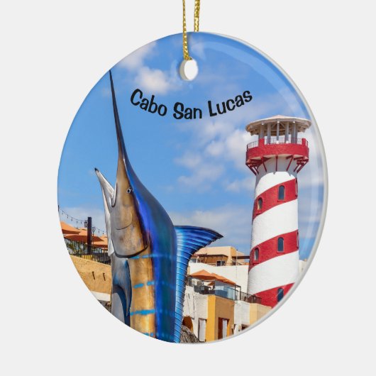 Cabo San Lucas Keramik Ornament (Links)