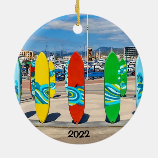 Cabo San Lucas Keramik Ornament (Hinten)