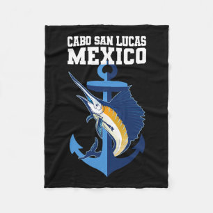 Cabo San Lucas Marlin Angelangeln Abenteuer Anker Fleecedecke