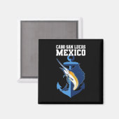 Cabo San Lucas Marlin Angelo Magnet (Vorderseite/Rückseite)