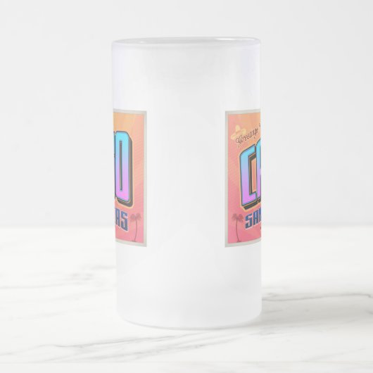 CABO SAN LUCAS MATTGLAS BIERGLAS (Mittel)