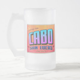 CABO SAN LUCAS MATTGLAS BIERGLAS