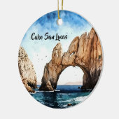 Cabo San Lucas Mexico Beach Arch Keramik Ornament (Links)
