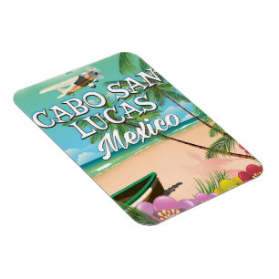 Cabo San Lucas Mexico Beach Poster Magnet