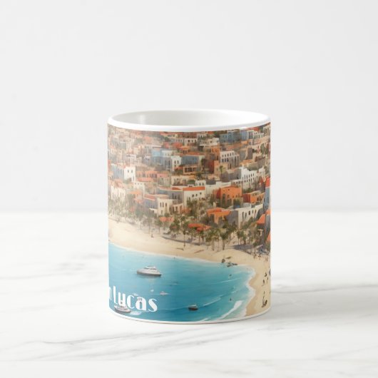 Cabo San Lucas Mexico Beach Seefahrt Kaffeetasse (Mittel)