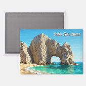 Cabo San Lucas Mexico El Arco Reisen Magnet (Vorderseite/Rückseite)