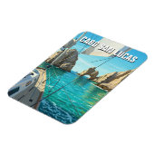 Cabo San Lucas Mexico El Arco Reisen Magnet (Linke Seite)