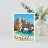 Cabo San Lucas Mexico El Arco Reisen Postkarte (Stehend Vorderseite)