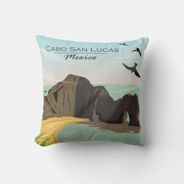 Cabo San Lucas Mexico Kissen (Vorderseite)