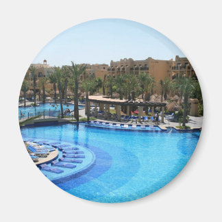 Cabo San Lucas Mexico Pool View Magnet