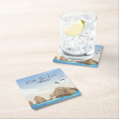 Cabo San Lucas Mexico Rechteckiger Pappuntersetzer (Vor Ort)