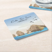 Cabo San Lucas Mexico Rechteckiger Pappuntersetzer (angewinkelt)