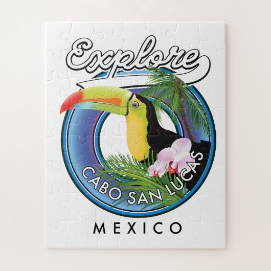 Cabo san lucas mexico Reisepflaster erkunden Puzzle (Vertikal)