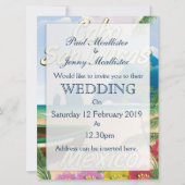 Cabo San Lucas Mexico Reiseplakat Einladung (Vorderseite)