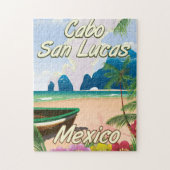 Cabo San Lucas Mexico Reiseplakat Puzzle (Vertikal)