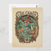 Cabo San Lucas Mexico Travel Postkarte (Vorne/Hinten)