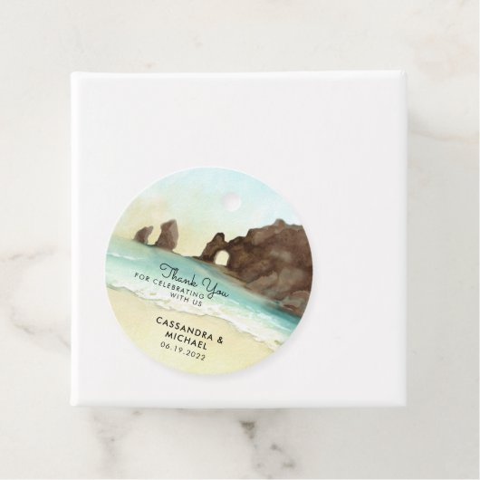 Cabo San Lucas Mexico Wassercolor Geschenkanhänger (Beispiel)