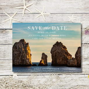 Cabo San Lucas Mexico Wedding retten das Datum Save The Date