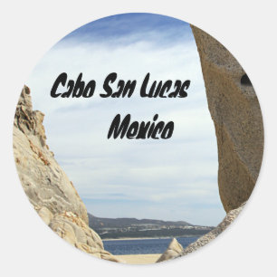 Cabo San Lucas, Mexiko-Aufkleber Runder Aufkleber
