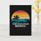 CABO SAN LUCAS MEXIKO KARTE (Gelbe Blume)