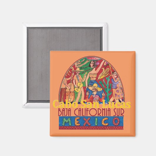 CABO SAN LUCAS Mexiko Magnet (Vorderseite/Rückseite)