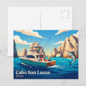 Cabo San Lucas Mexiko Postkarte (Vorne/Hinten)