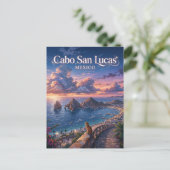Cabo San Lucas Mexiko Postkarte (Stehend Vorderseite)