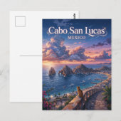 Cabo San Lucas Mexiko Postkarte (Vorne/Hinten)